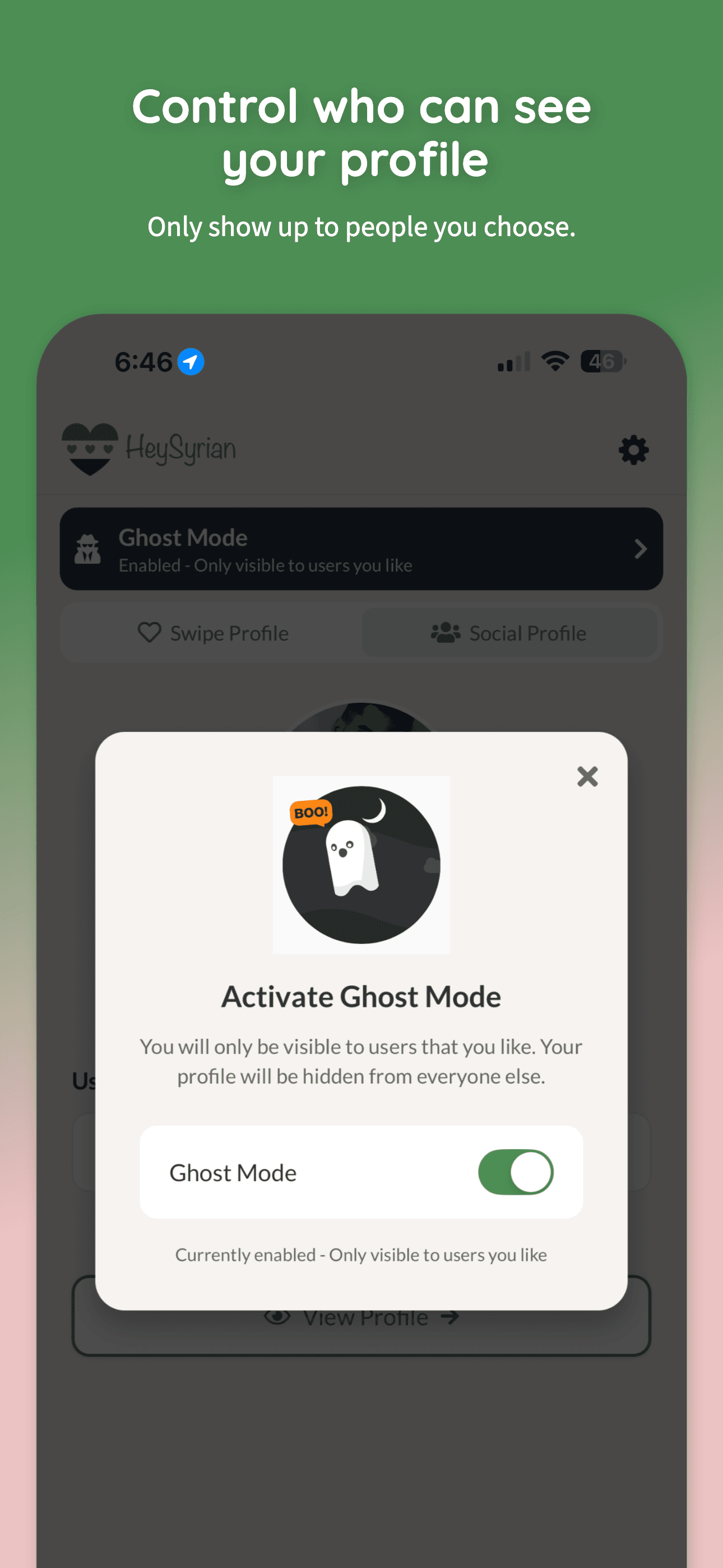 HeySyrian App - Settings